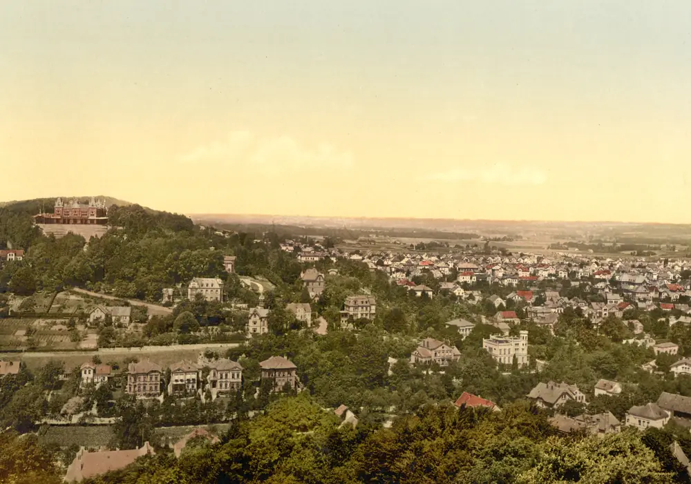 Der Johannisberg um 1900 (Photochrom)